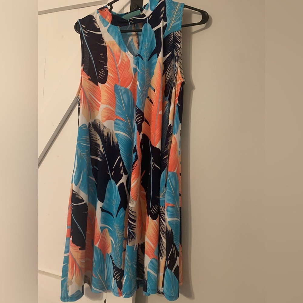 Flilly Flair Medium Floral Dress - never worn!
